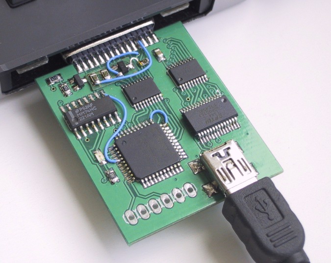 photo of the prototype board